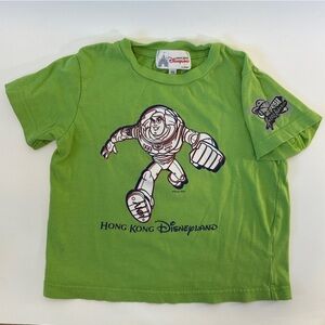 Hong Kong Disneyland Disney Pixar XS Kids Buzz‎ Lightyear Astro Blasters T-Shirt
